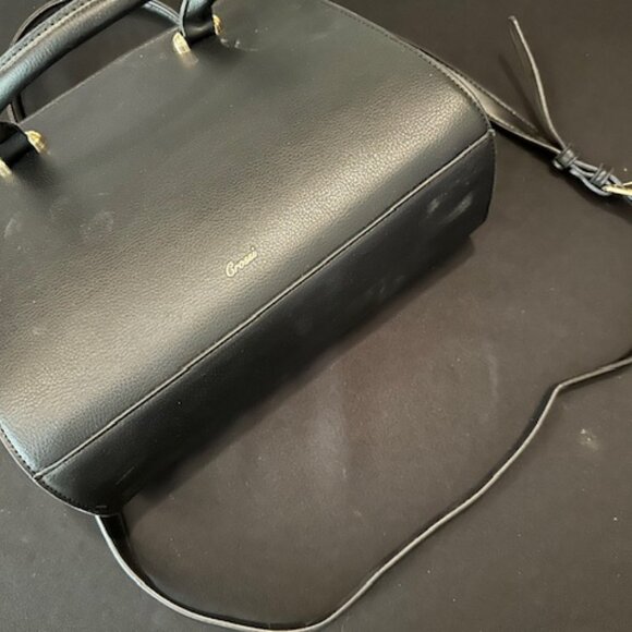 Black Handbag with Tassles 7342 NWT Boutique - Picture 3 of 7